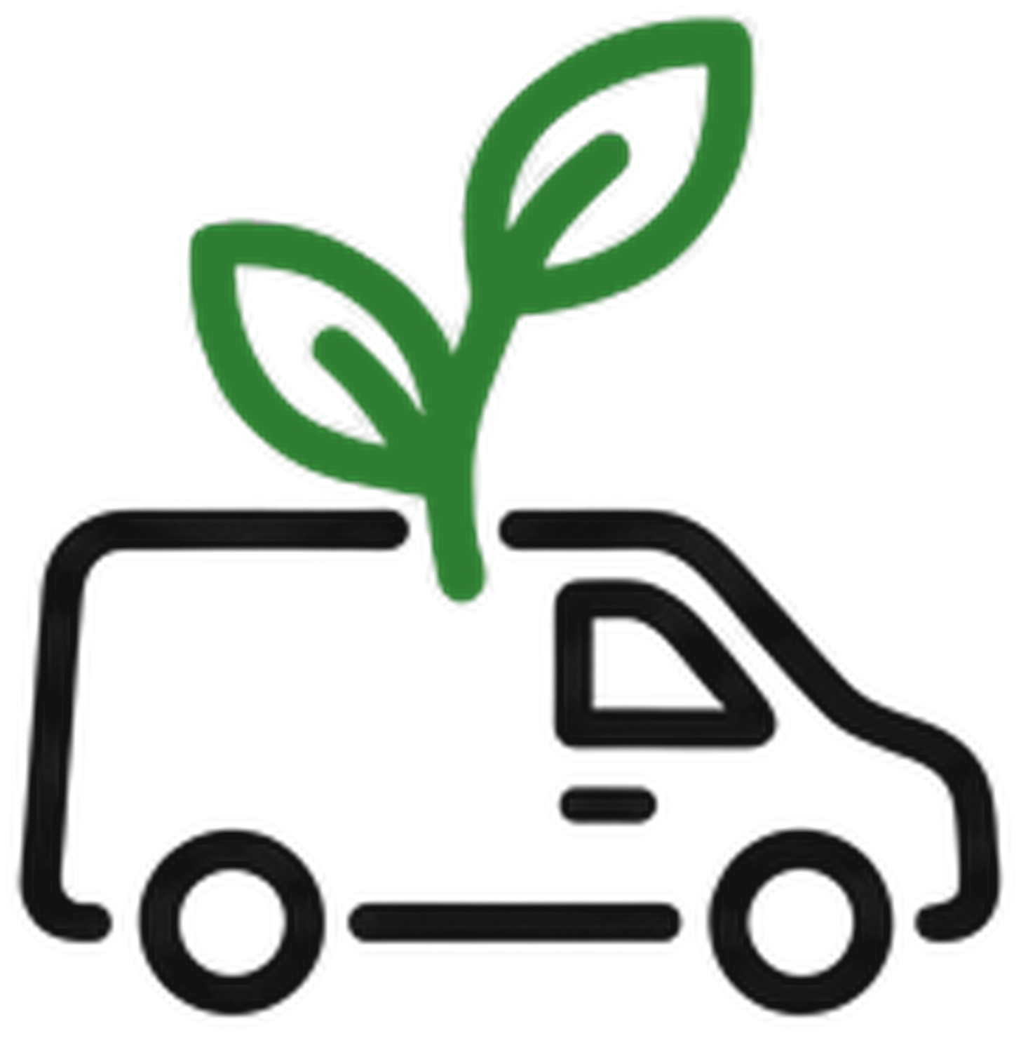 Graft2Grow van with a growing shoot